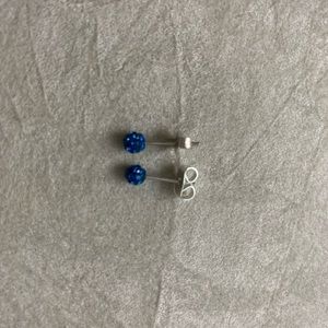 Mini sparkle ball earrings!